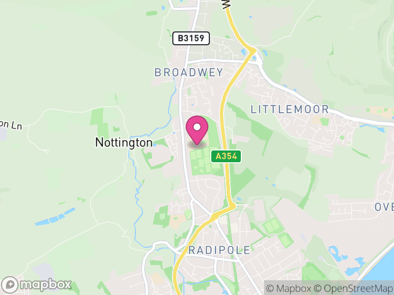 Map of DT3 Estate Agents