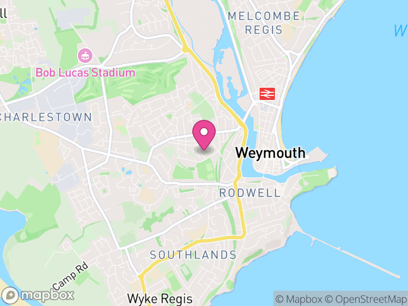 Map of DT4 Estate Agents