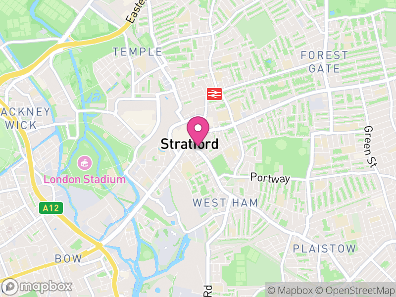Map of E15 Estate Agents