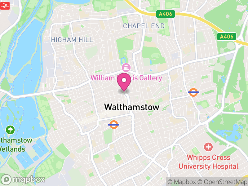 Map of E17 Estate Agents
