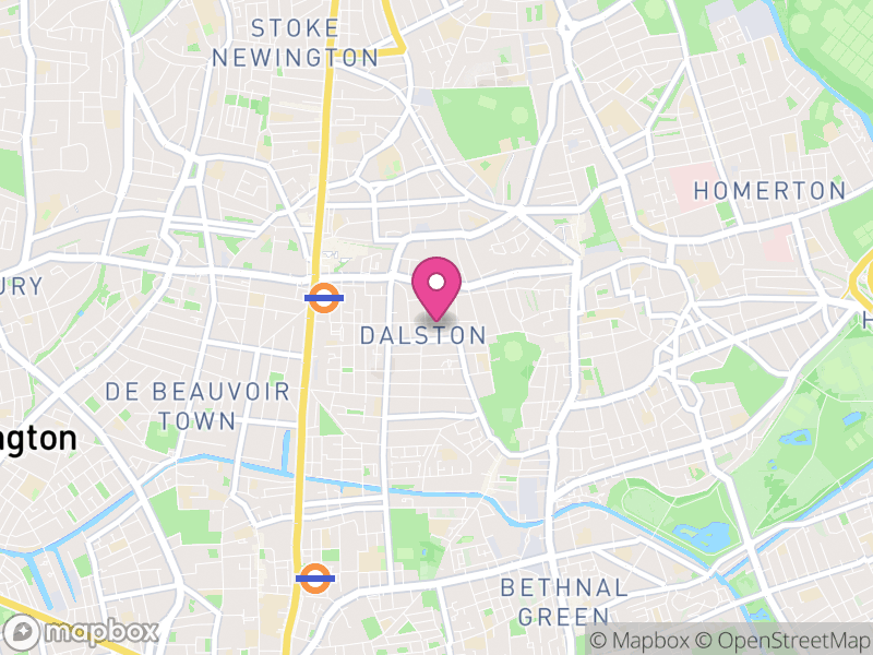 Map of E8 Estate Agents