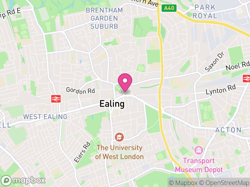 Map of Ealing Estate Agents