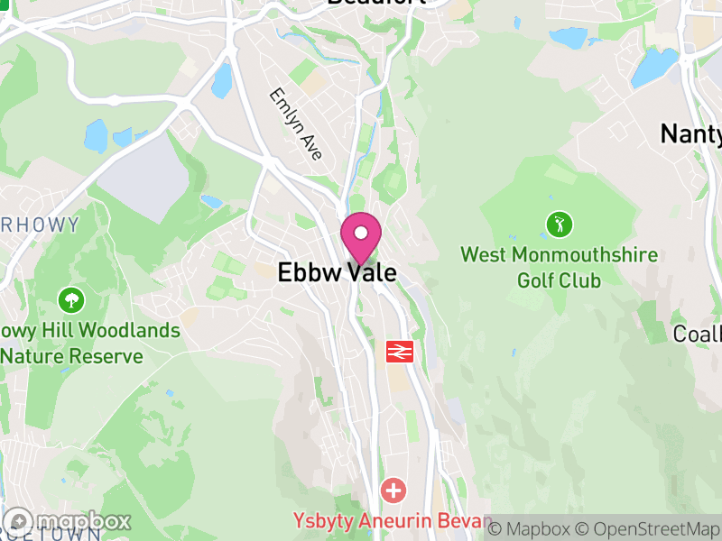 Map of Ebbw Vale Estate Agents