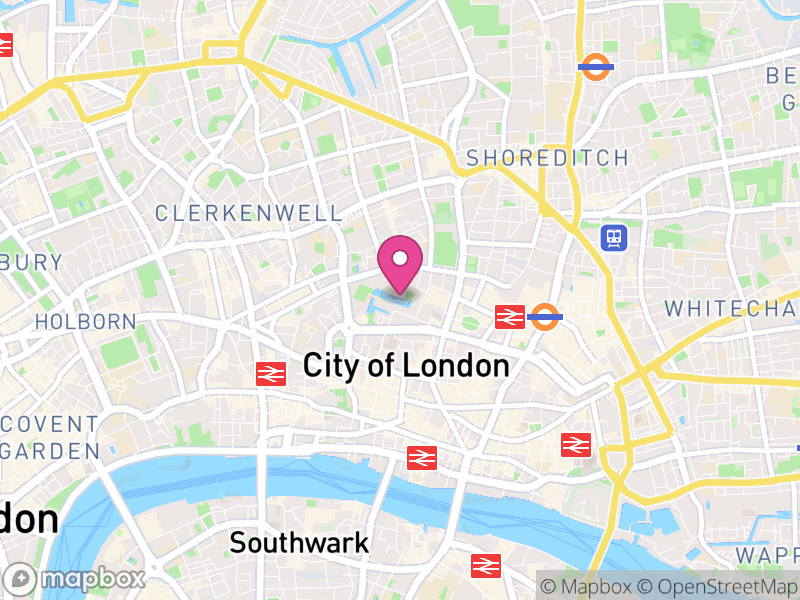Map of EC2 Estate Agents