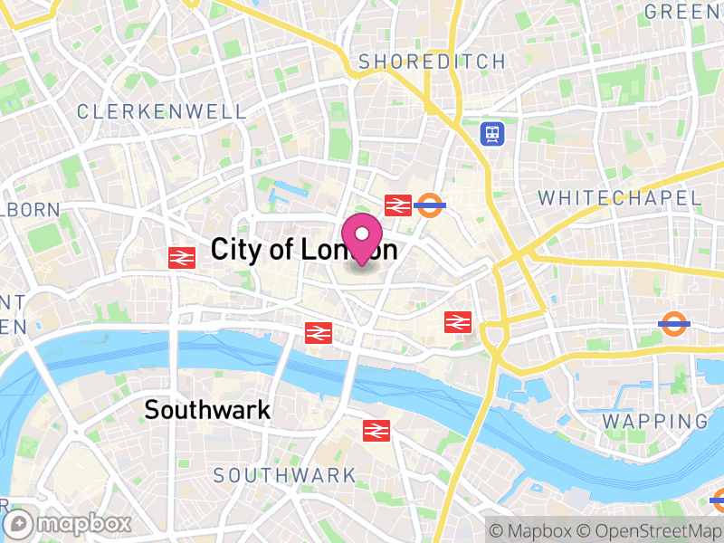 Map of EC3 Estate Agents