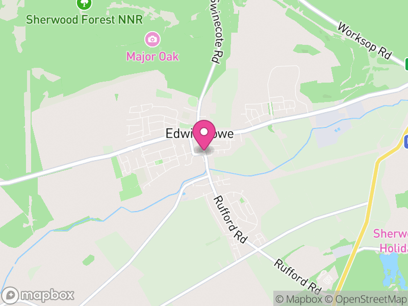 Map of Edwinstowe Estate Agents
