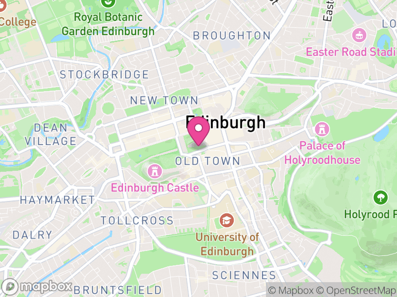 Map of EH1 Estate Agents