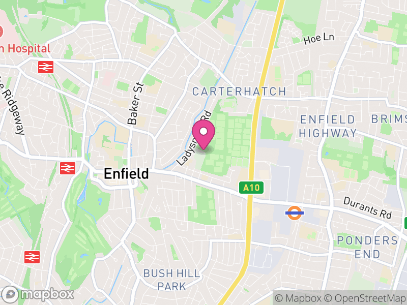 Map of EN1 Estate Agents