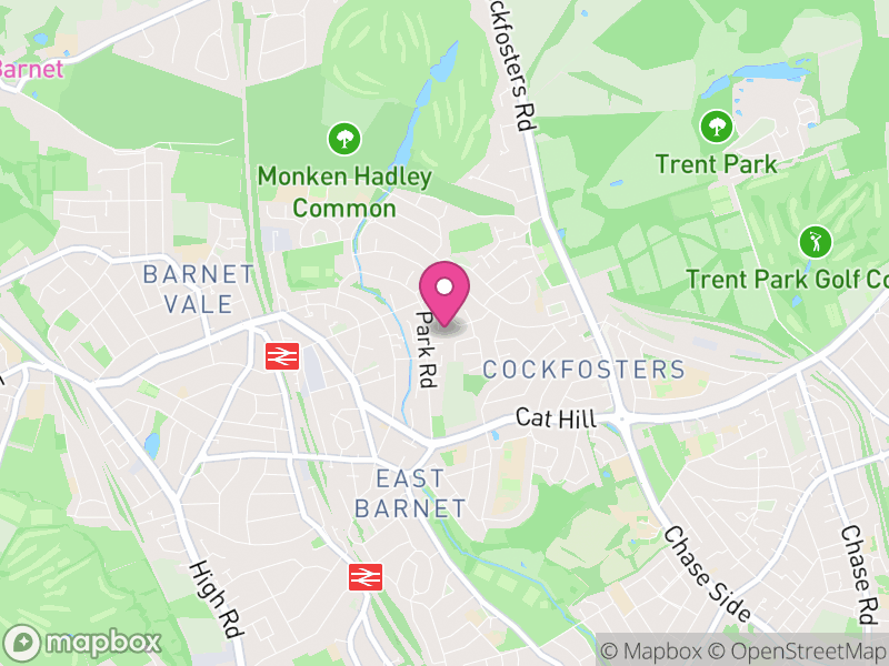 Map of EN4 Estate Agents