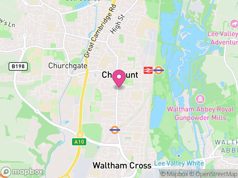Map of EN8 Estate Agents