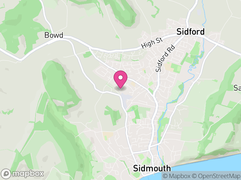 Map of EX10 Estate Agents