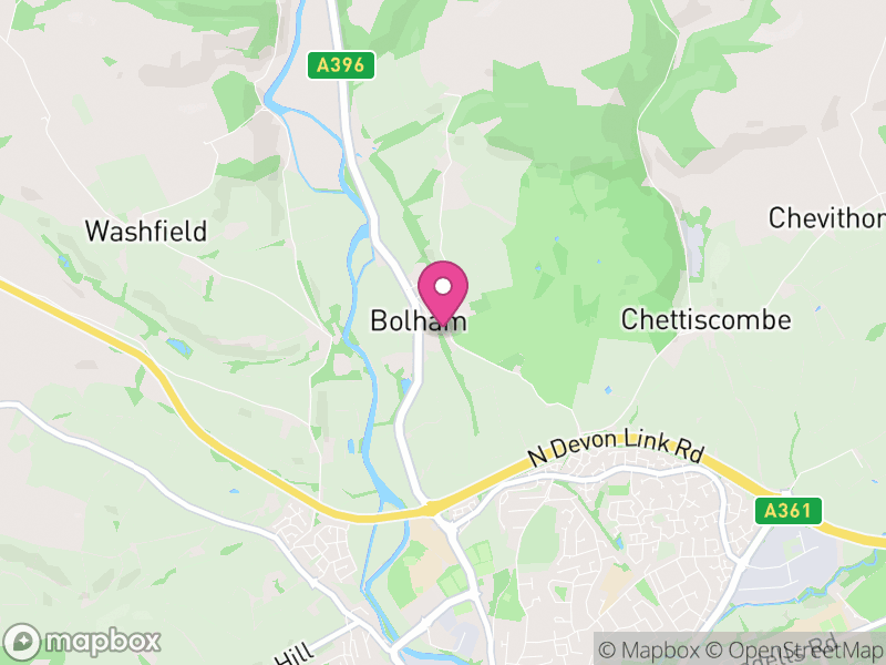 Map of EX16 Estate Agents