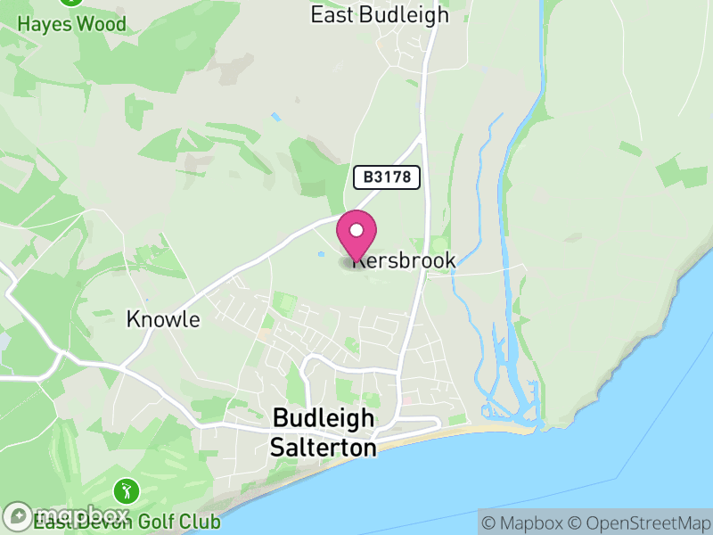 Map of EX9 Estate Agents
