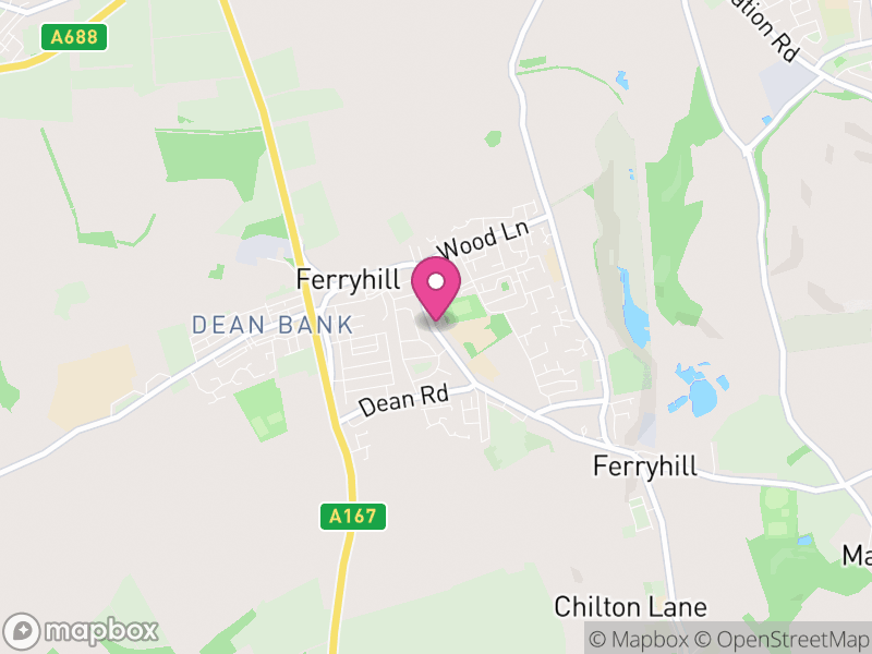 Map of Ferryhill Estate Agents