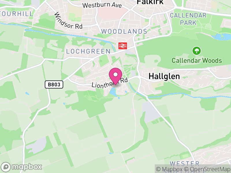 Map of FK1 Estate Agents