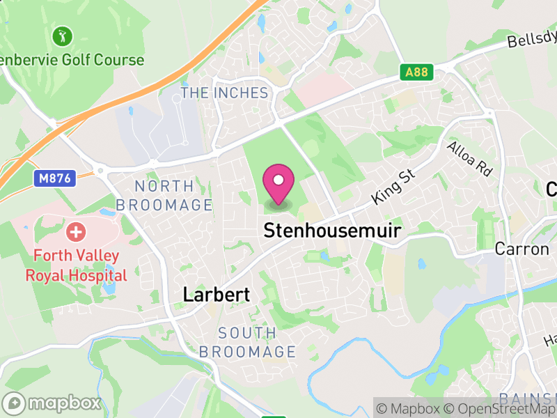 Map of FK5 Estate Agents