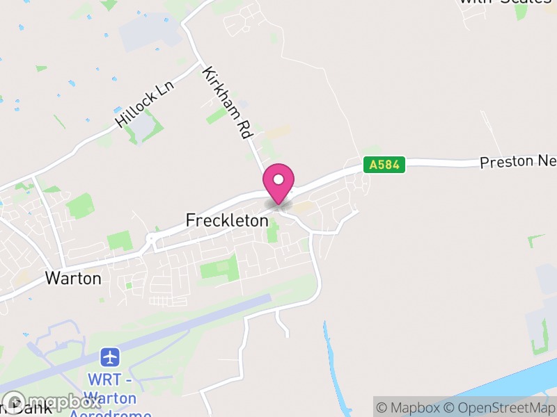 Map of Freckleton Estate Agents