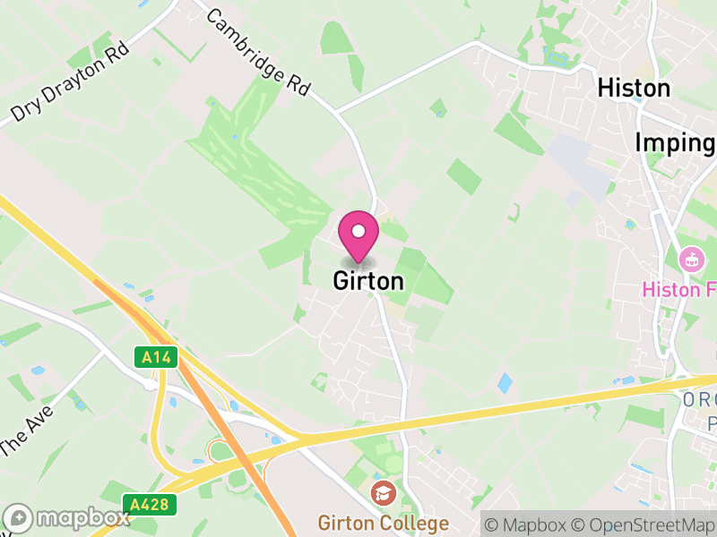 Map of Girton Estate Agents