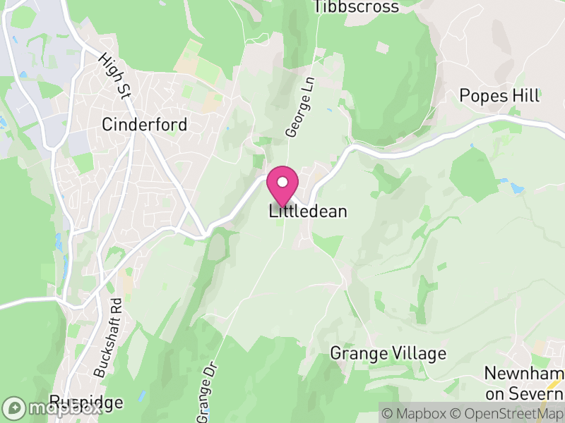 Map of GL14 Estate Agents