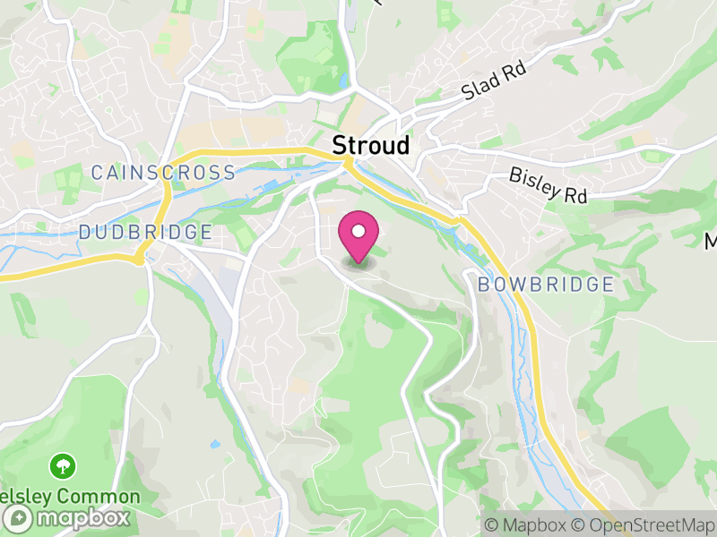 Map of GL5 Estate Agents