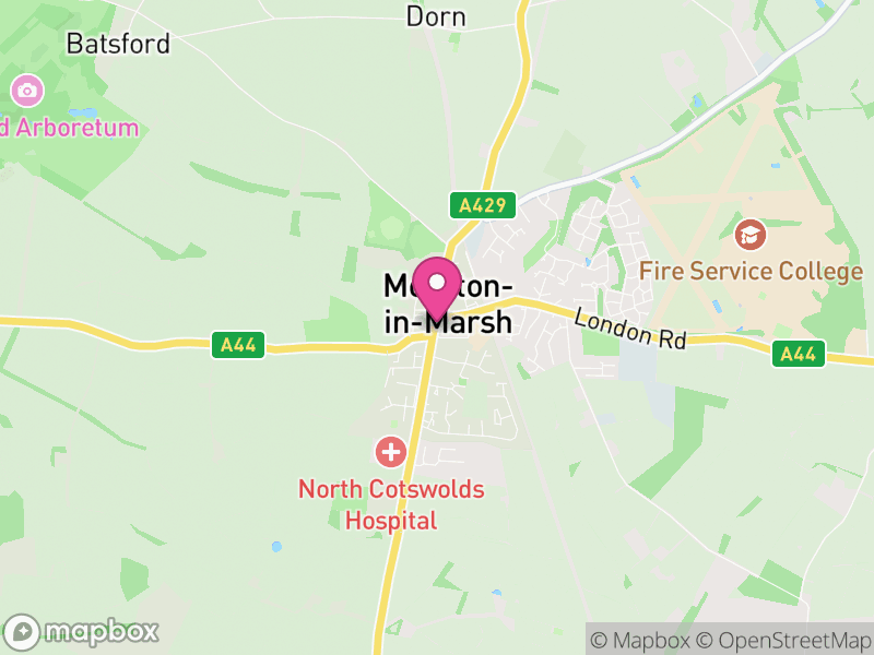 Map of GL56 Estate Agents