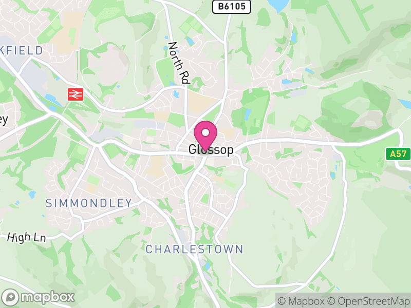 Map of Glossop Estate Agents