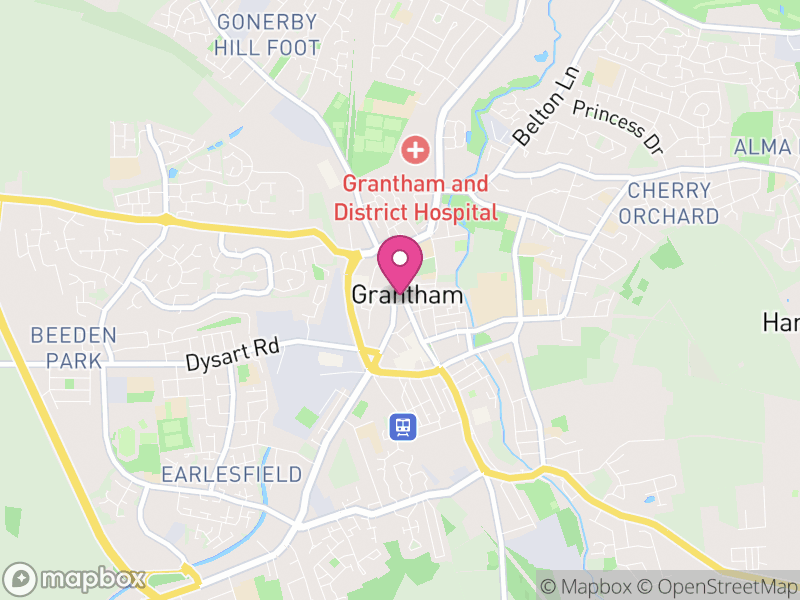 Map of Grantham Estate Agents