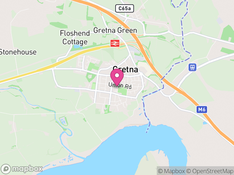 Map of Gretna Estate Agents