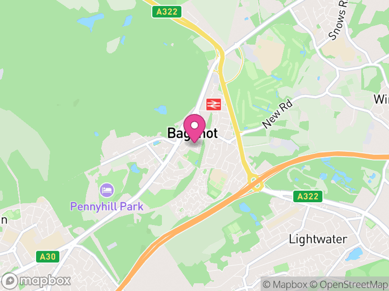 Map of GU19 Estate Agents