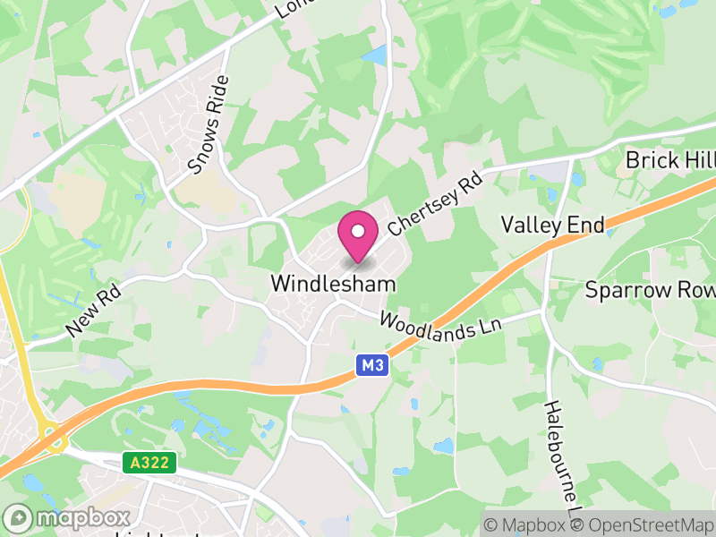 Map of GU20 Estate Agents