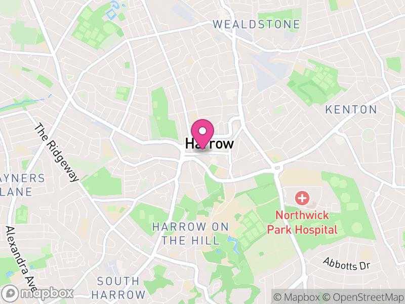 Map of HA1 Estate Agents