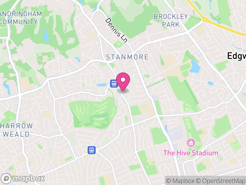 Map of HA7 Estate Agents