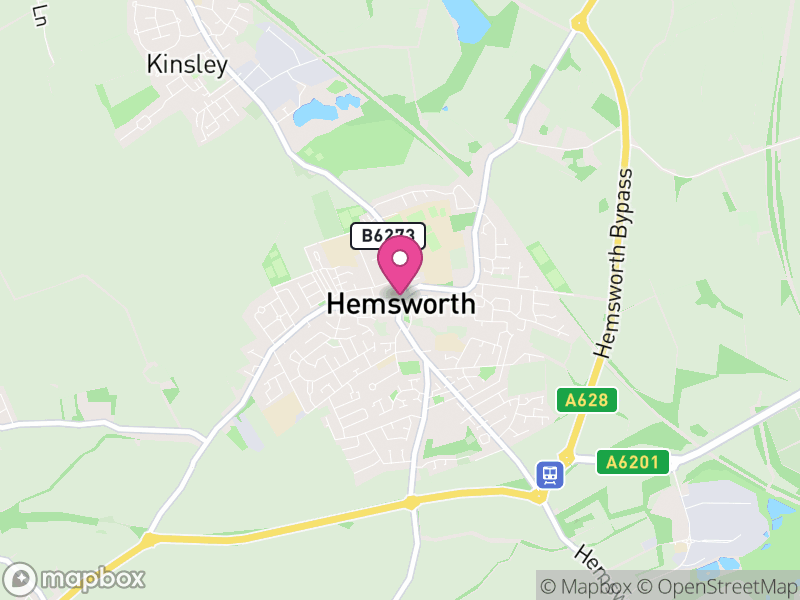 Map of Hemsworth Estate Agents