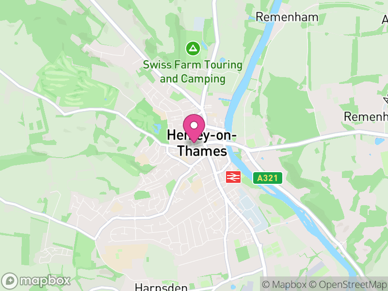 Map of Henley On Thames Estate Agents