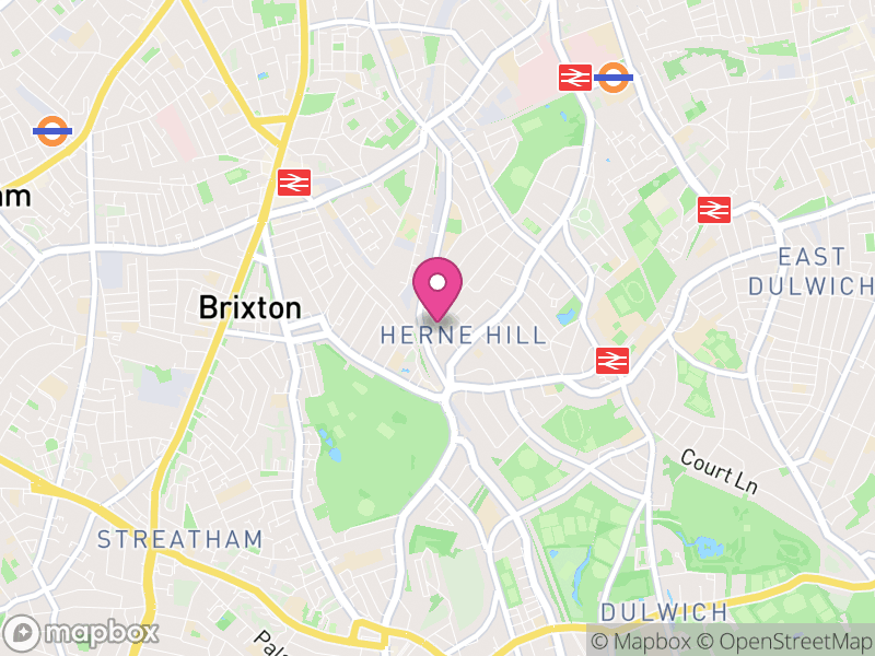 Map of Herne Hill Estate Agents