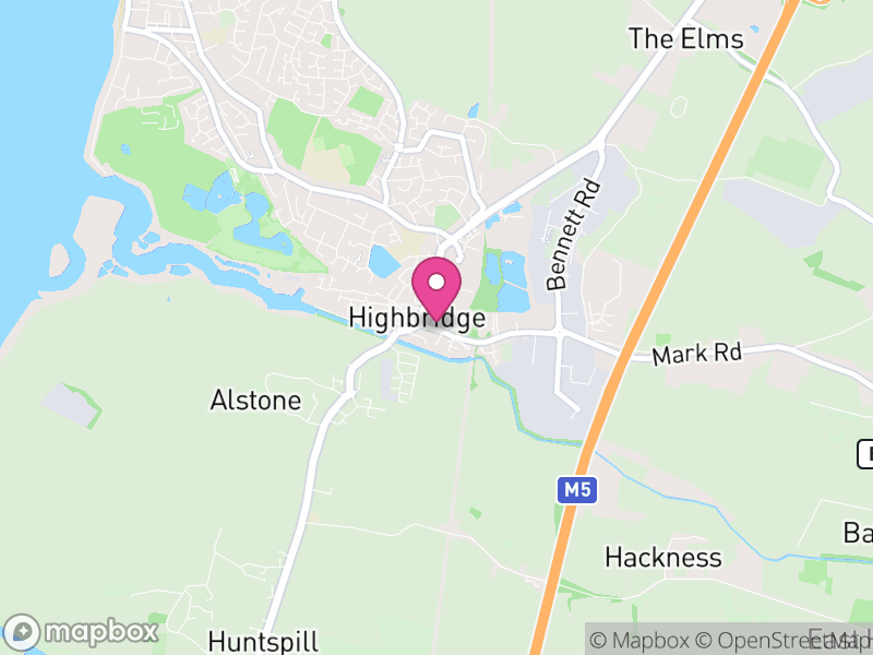 Map of Highbridge Estate Agents