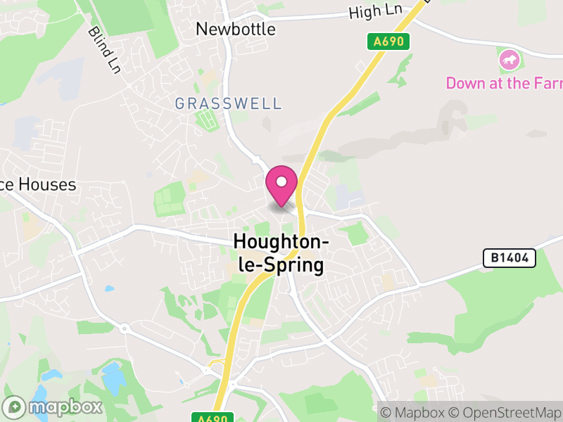 Map of Houghton Le Spring Estate Agents