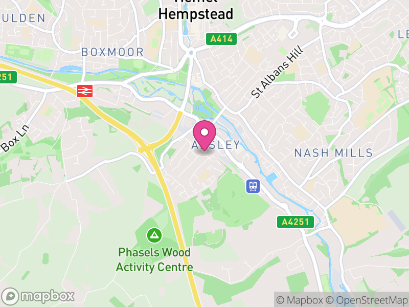 Map of HP3 Estate Agents