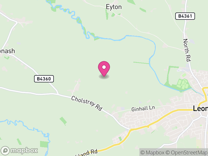 Map of HR6 Estate Agents