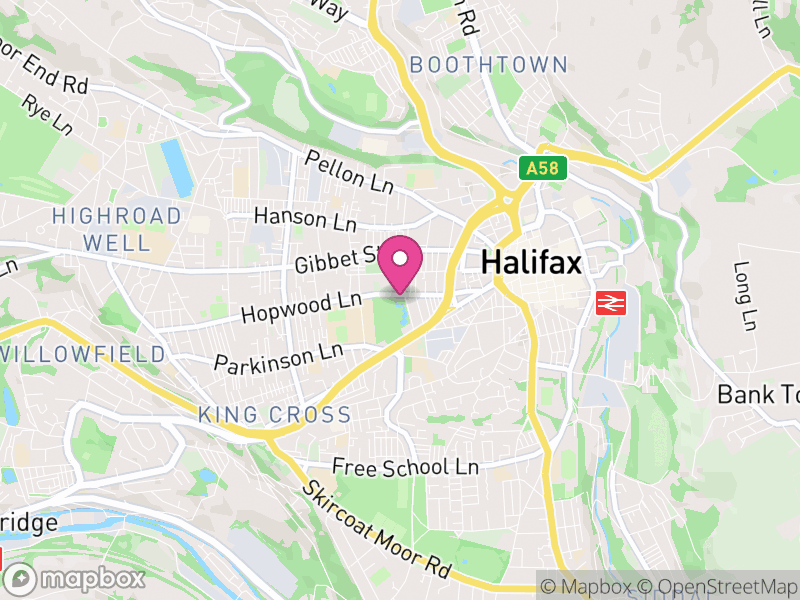 Map of HX1 Estate Agents