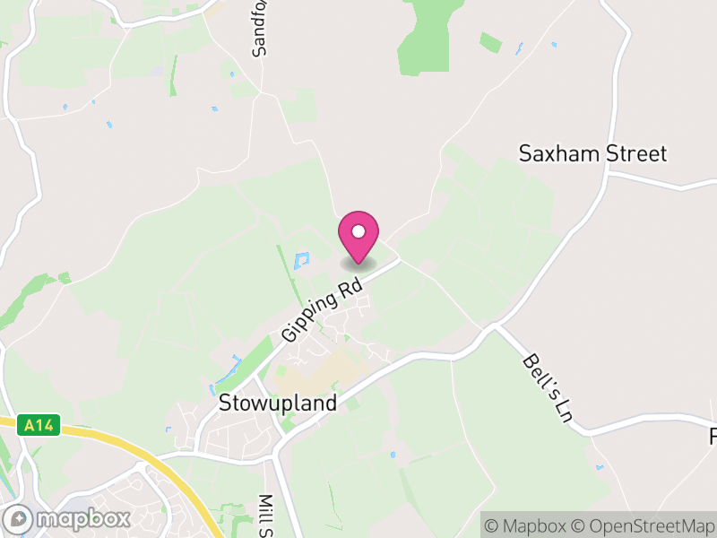 Map of IP14 Estate Agents