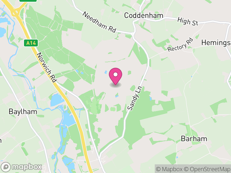 Map of IP6 Estate Agents