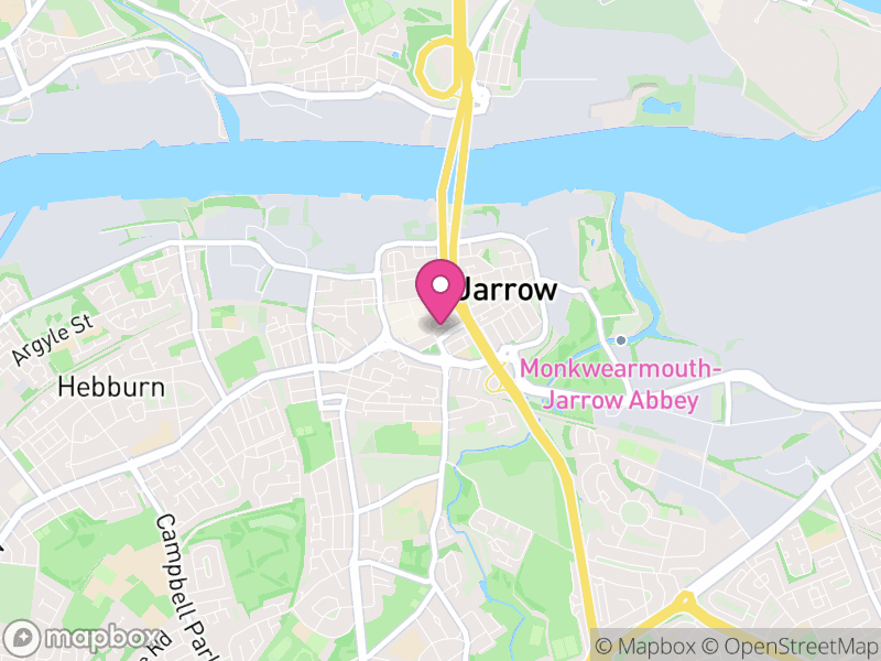 Map of Jarrow Estate Agents