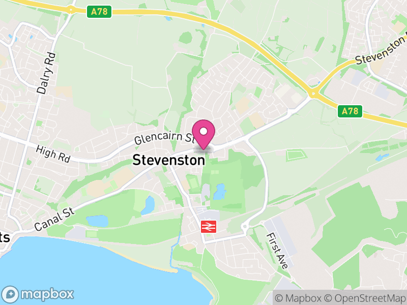 Map of KA20 Estate Agents