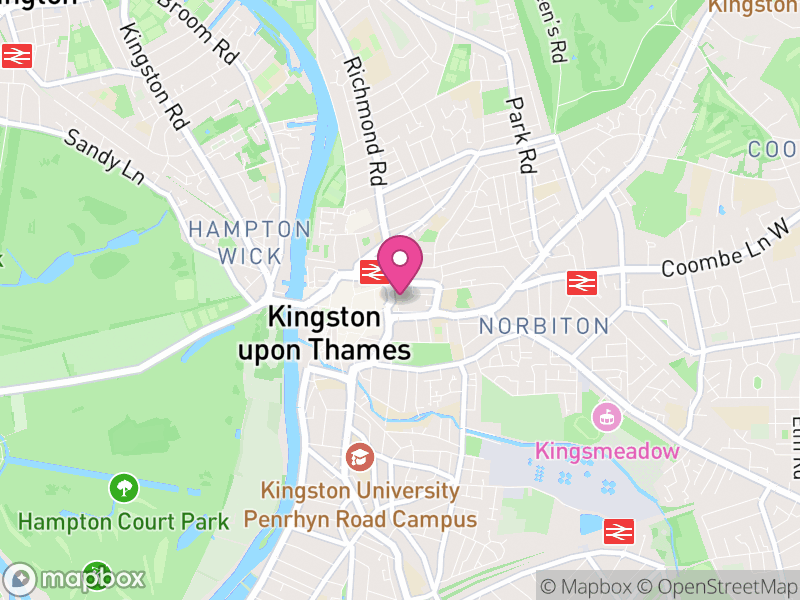 Map of Kingston Upon Thames Estate Agents