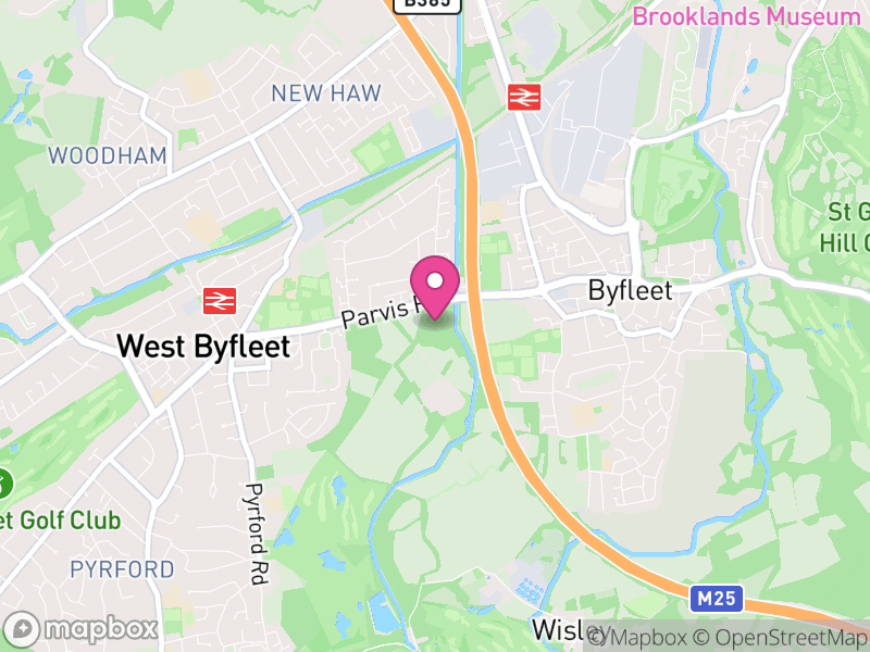 Map of KT14 Estate Agents