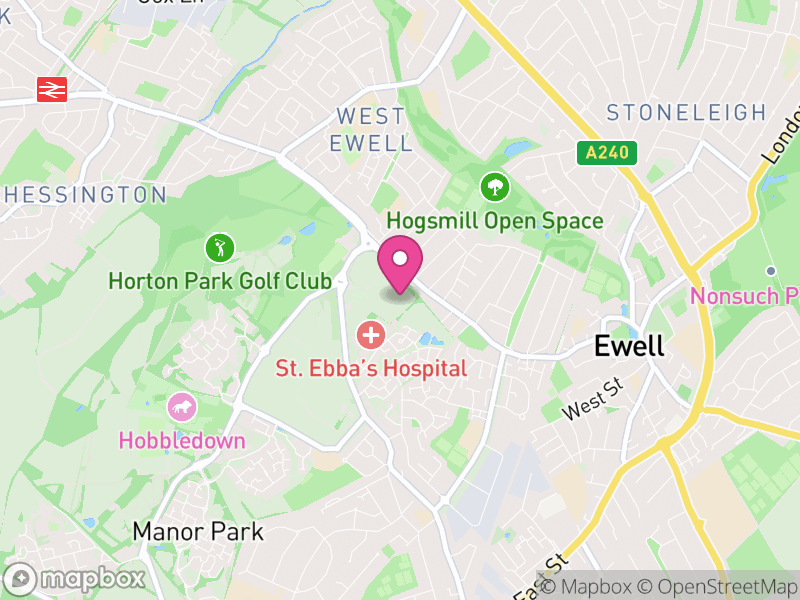 Map of KT19 Estate Agents