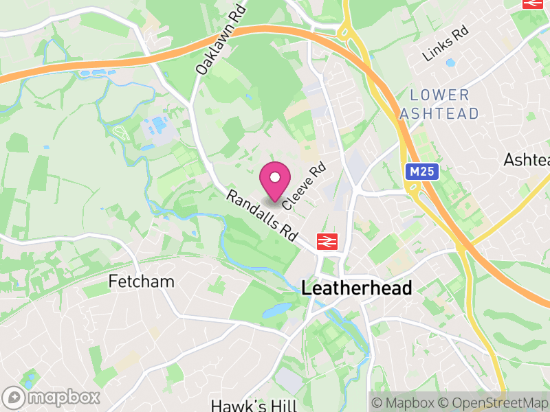 Map of KT22 Estate Agents