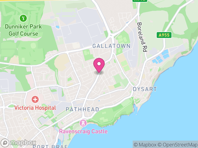 Map of KY1 Estate Agents