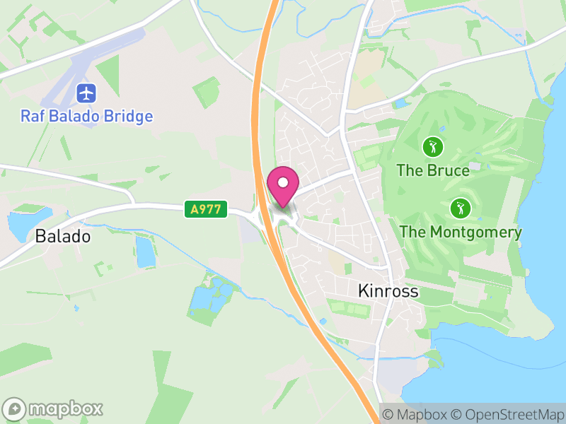 Map of KY13 Estate Agents